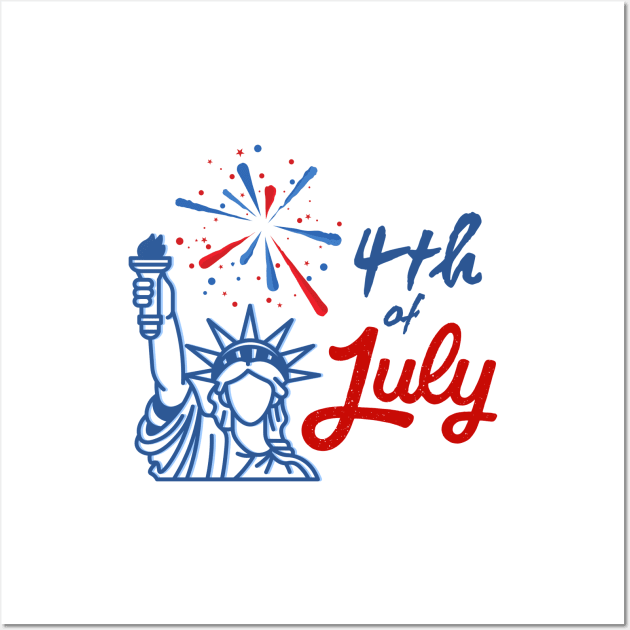 4th of July Wall Art by PARABDI